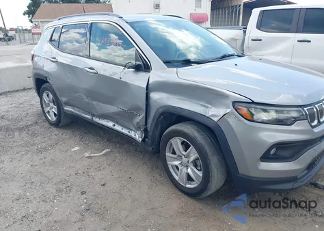 2022 Jeep Compass Latitude Fwd из США, поврежденный, VIN 3C4NJCBB2NT235075